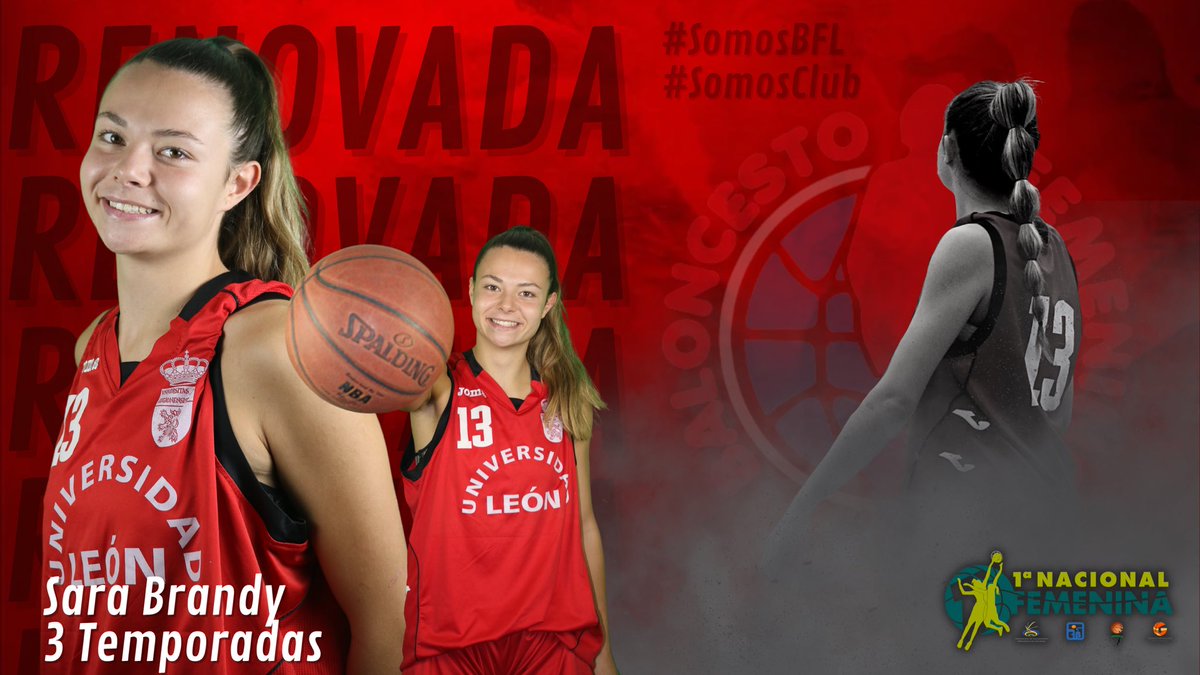 bfemeninoleon's tweet photo. 🏀 RENOVACIÓN 🏀

Se acerca el inicio de la competición de 1ª Nacional y que mejor que anunciar a nuestra pivot avilesina ¡@sarabrandyyy ! 

Disfrutaremos un año más de su gran dominio del juego interior.

#SomosBFL #TrabajoUnicaReceta https://t.co/1WLuzb3xY9