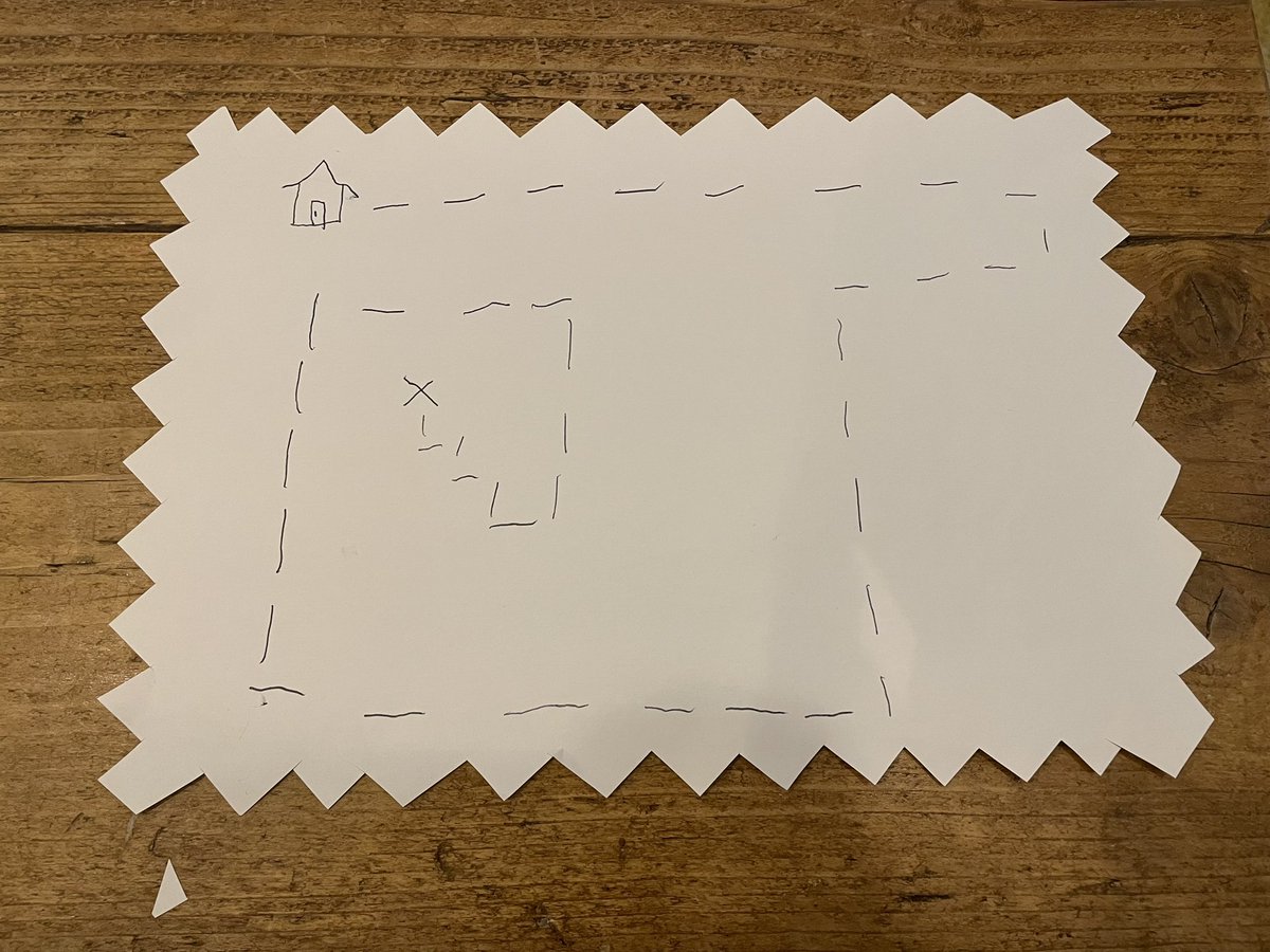 atkyroberts's tweet photo. @ccrawfordclass my house is now full of Raiph’s hand drawn maps 🙈 think he enjoyed today’s lesson 😀 #KatieMorag https://t.co/6JKEFuSg5M