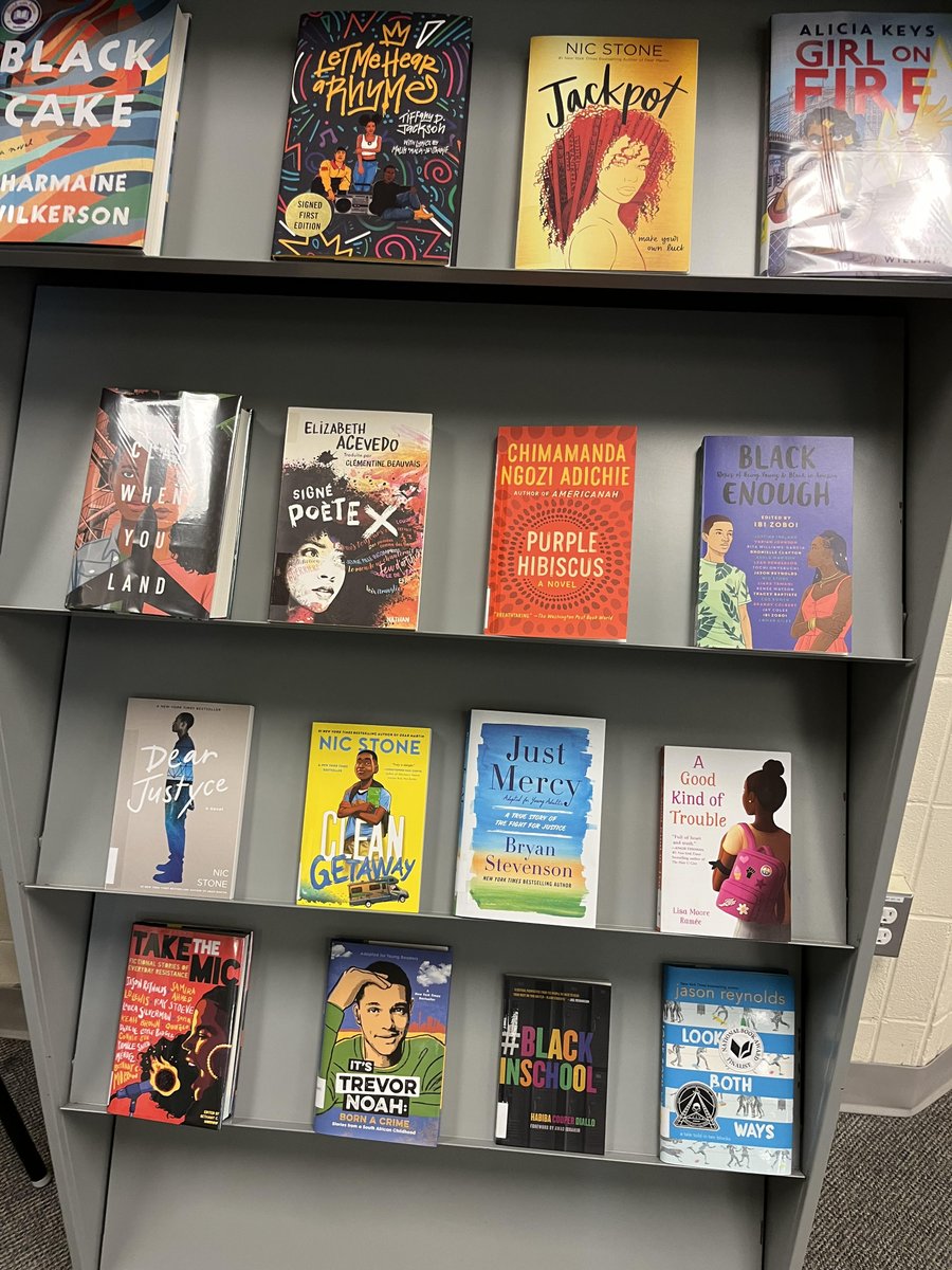 StPiusLC's tweet photo. Really excited for the new diverse Fiction in the LC @StPiusXOCSB #PiusJoy(of reading) https://t.co/KNyI86woqT