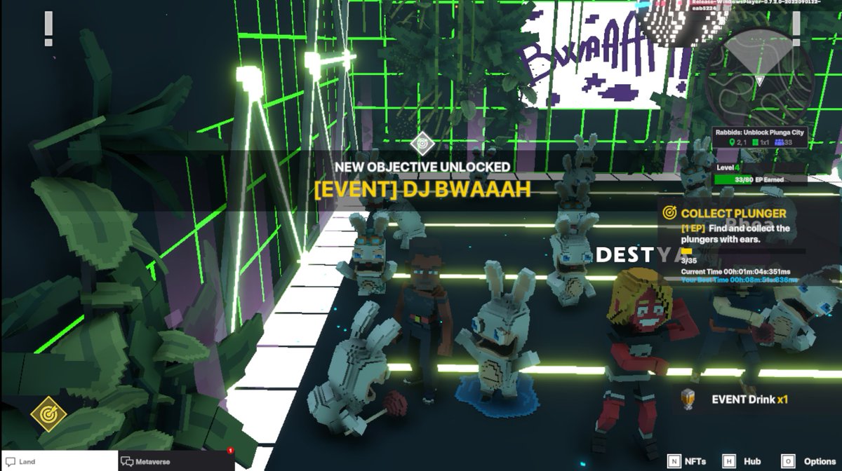 FBonfida's tweet photo. @TheSandboxGame @RabbidsOfficial I just participated in the #SandboxAlphaS3Giveaway for a chance to win 500 SAND! Found the Disco Rabbid, check out my screenshot below!
👇 https://t.co/Q67yQlQOFk