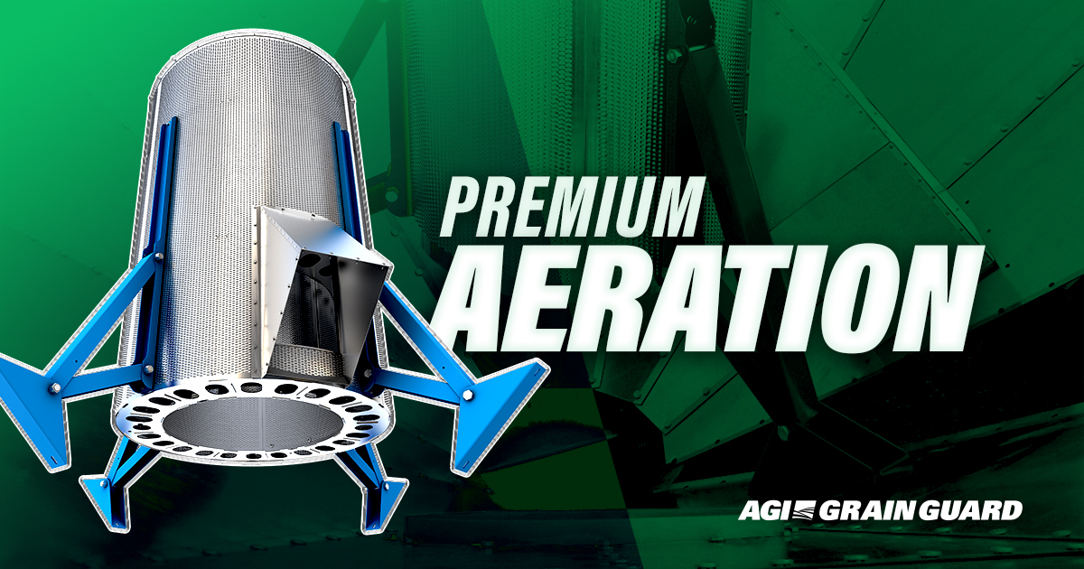 AgGrowthIntl's tweet photo. Higher airflow capacity and central air distribution through AGI Grain Guard Rockets means faster aeration cycle times and lower energy costs.
#GrainGuard #Sustainability #graincare https://t.co/NyUdcnw6nC