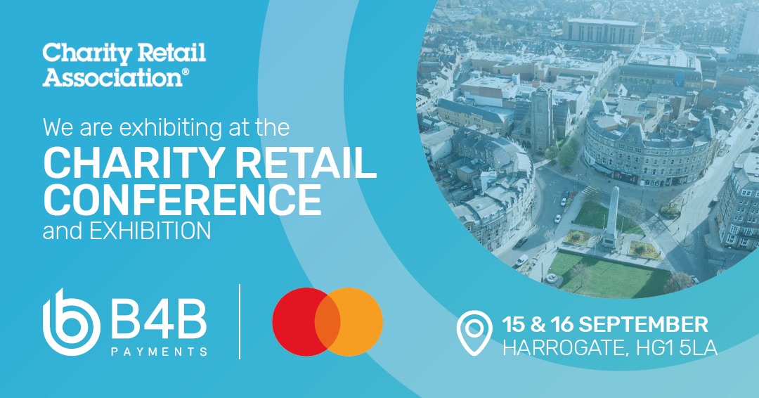 B4BPayments's tweet photo. B4B will be exhibiting at the @CharityRetail event on the 15-16th of September! If your attending, book a meeting slot via https://t.co/1MKMUnQURg. You can also pick up a sustainable goodie! Hope to see you there.
#retailwithimpact #charity #charityretail #exhibition https://t.co/JzNWTj3YJo