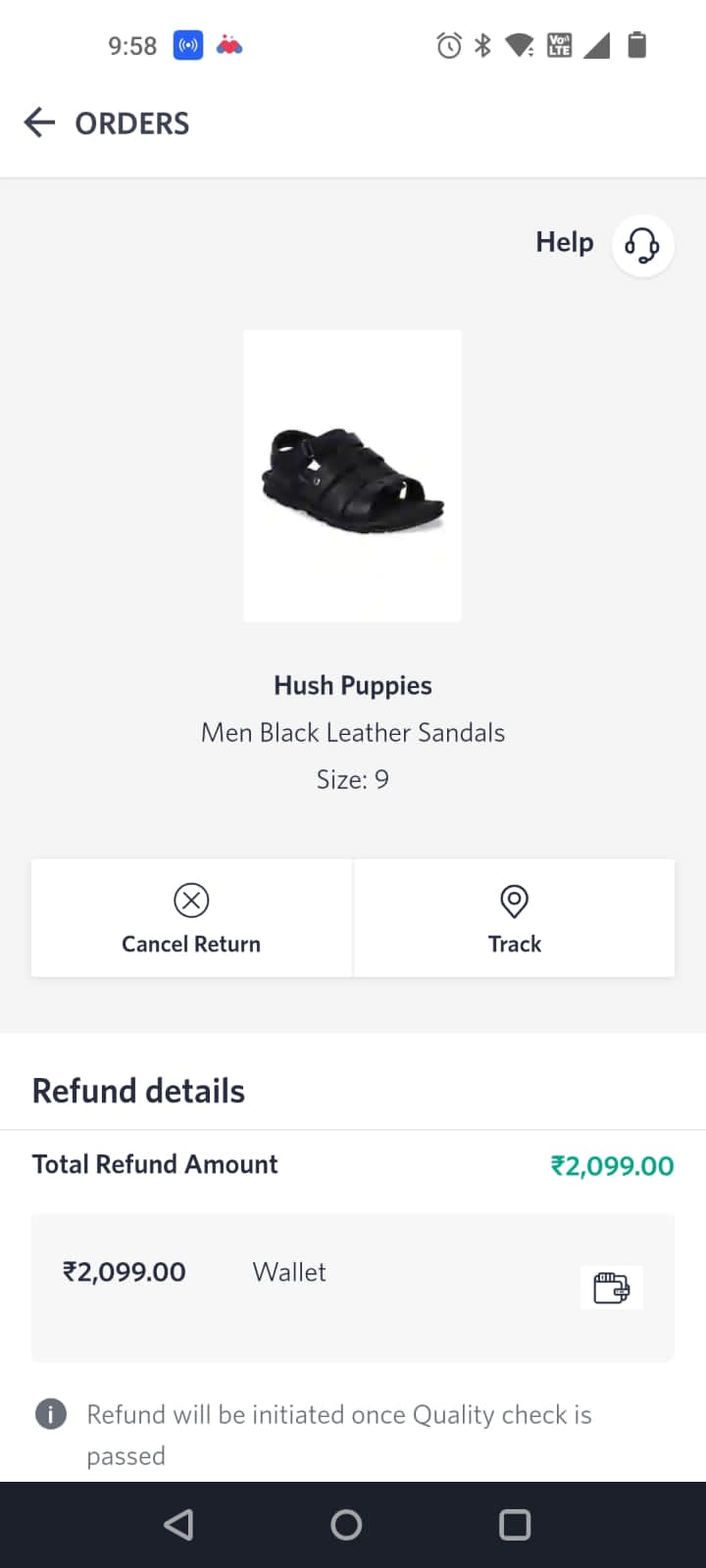 Hush puppies clearance myntra