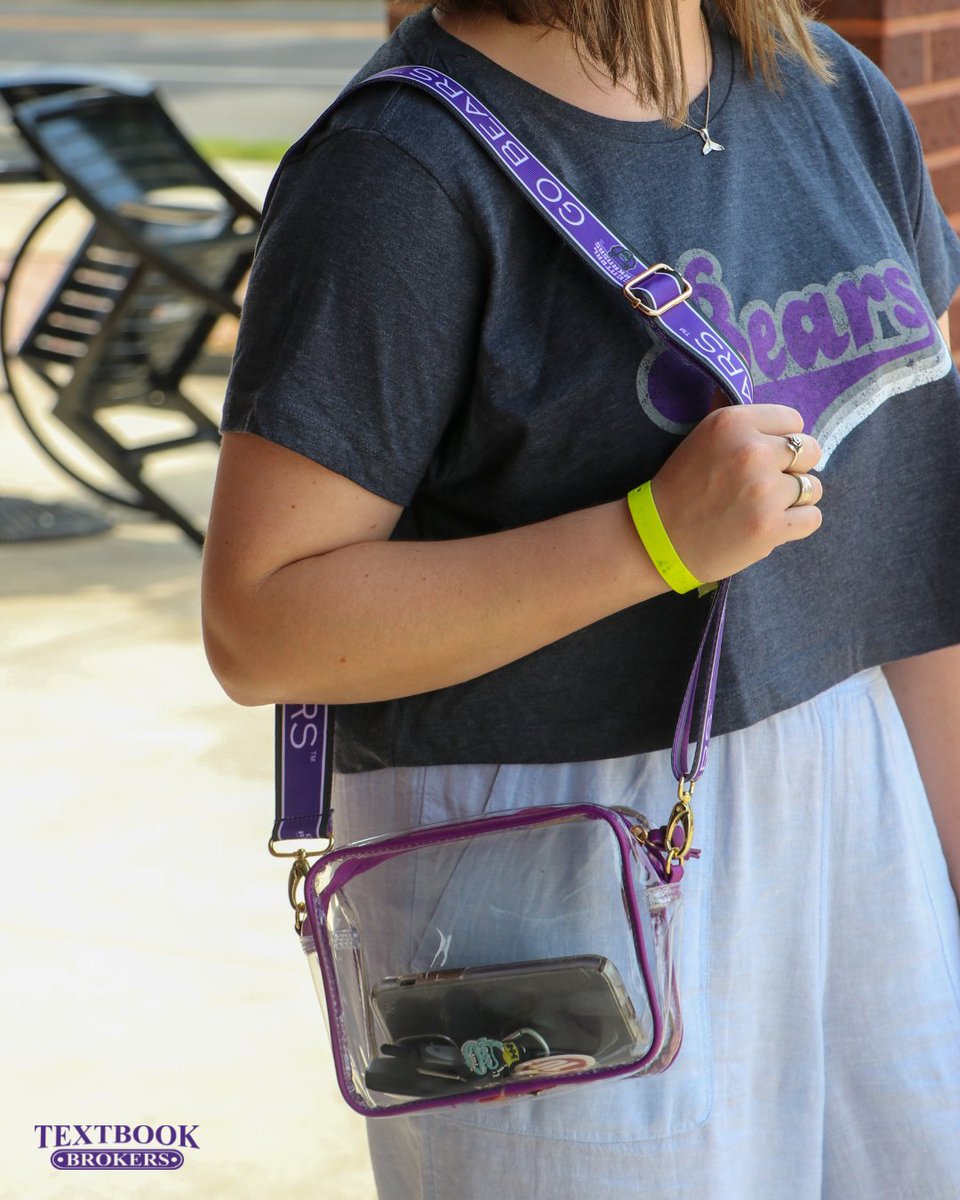 TextbookBrokers's tweet photo. Check out these new arrivals!! We have clear purses in stock just in time for football season! These would make the perfect stadium approved accessory!
#UCA23 #FearTheStripes #BearClawsUp #GoBears #Conway #College #UCA24 #UCA2023 #UCA2024 #OurTownOurTeam #UCABound #TbbConway https://t.co/pM3pzjOip6