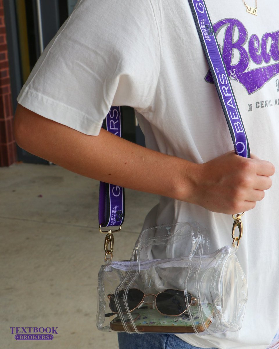 TextbookBrokers's tweet photo. Check out these new arrivals!! We have clear purses in stock just in time for football season! These would make the perfect stadium approved accessory!
#UCA23 #FearTheStripes #BearClawsUp #GoBears #Conway #College #UCA24 #UCA2023 #UCA2024 #OurTownOurTeam #UCABound #TbbConway https://t.co/pM3pzjOip6