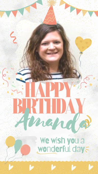 Happy Birthday to our Operation\s Manager Amanda!! Hope you have an awesome day! 
