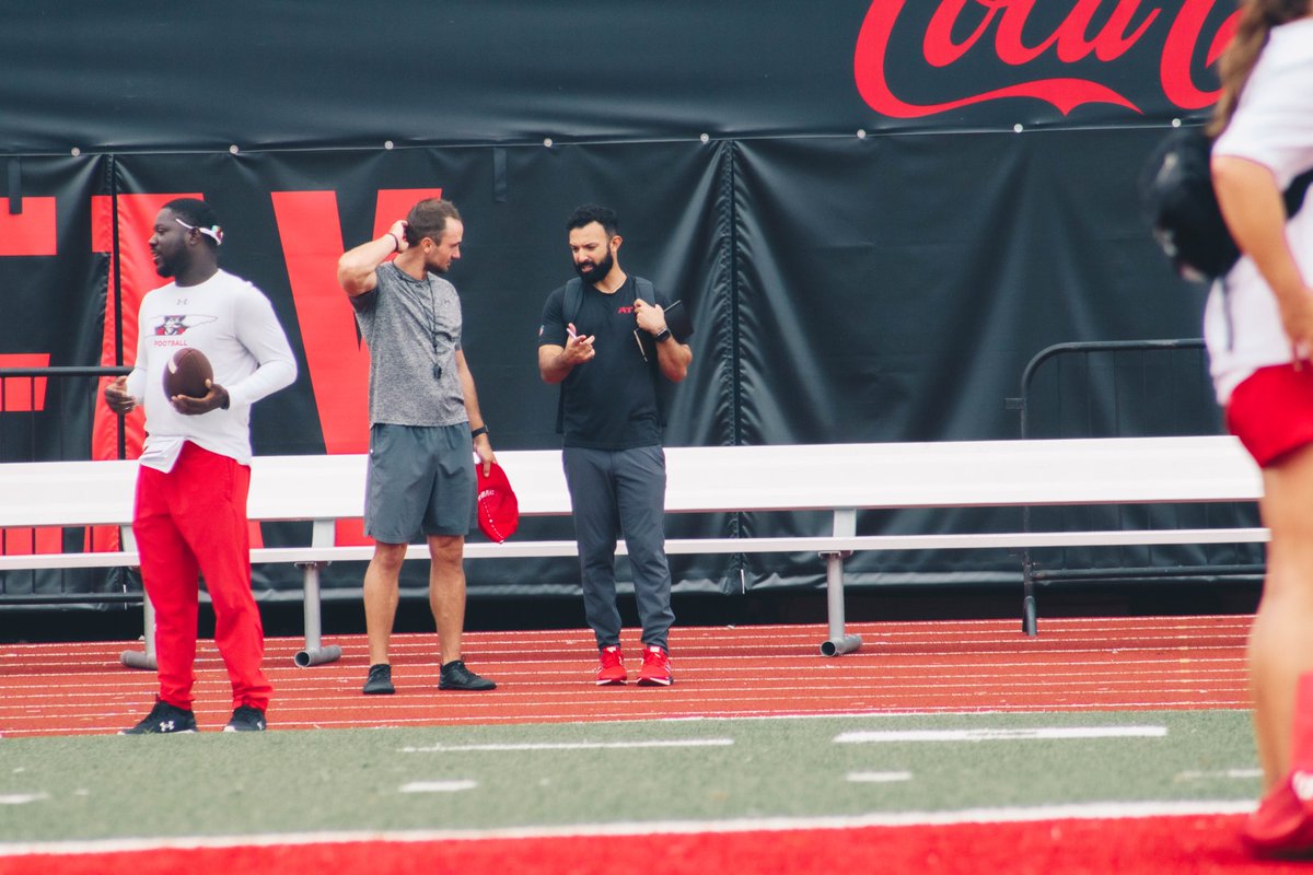 UACNewsToday's tweet photo. Thank you to the @AtlantaFalcons for coming out to see @GovsFB today!

#TheCHase || #FTB https://t.co/J7aFCMxTvK