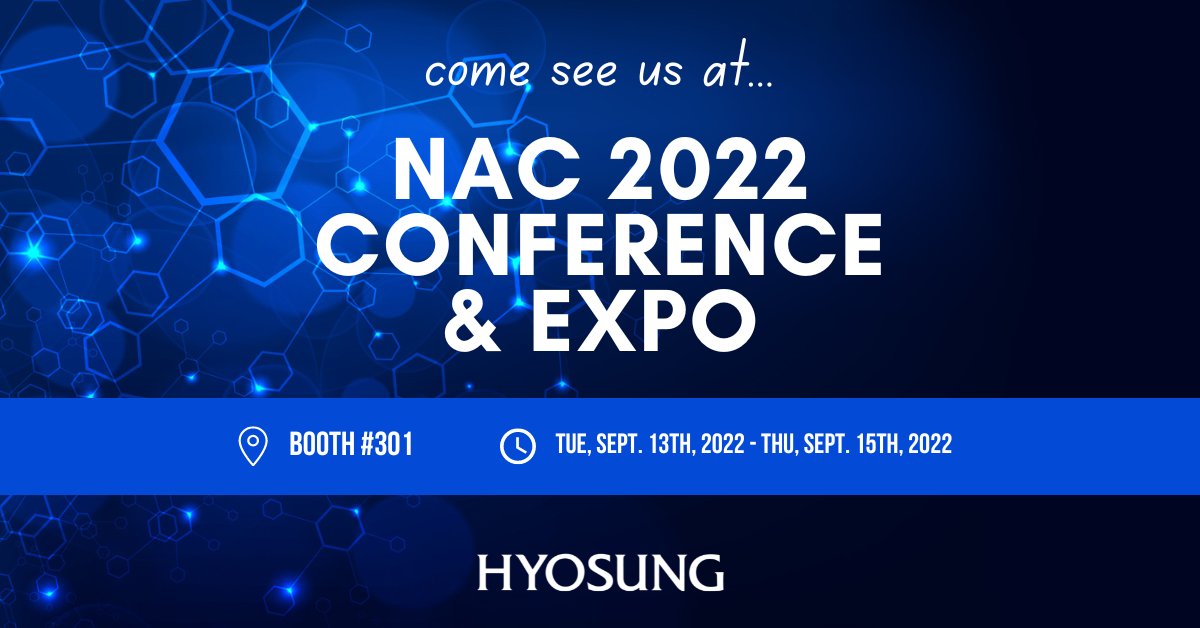Hyosung America on Twitter "Join us at NAC2022 Conference & Expo on 9