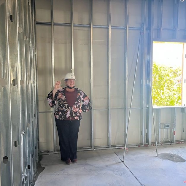 JourneysRoad's tweet photo. Last week, we got to take a tour of the construction site of our new building! With hardhats securely in place, we got to walk through our future home. We're so excited to give you a look at what's in store! #whatsyourjourney #buildingforhope https://t.co/4ywRJuUa8r