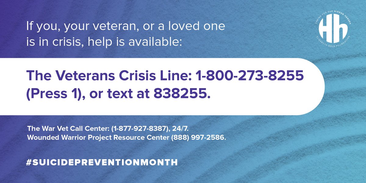 DoleFoundation's tweet image. September is #SuicidePreventionMonth, a time to share resources &amp;amp; check in with the people we care about. If you or someone you love is struggling, there is hope &amp;amp; there is help. Share this post to remind your community that even when times are tough, you are #NotAlone. 💙