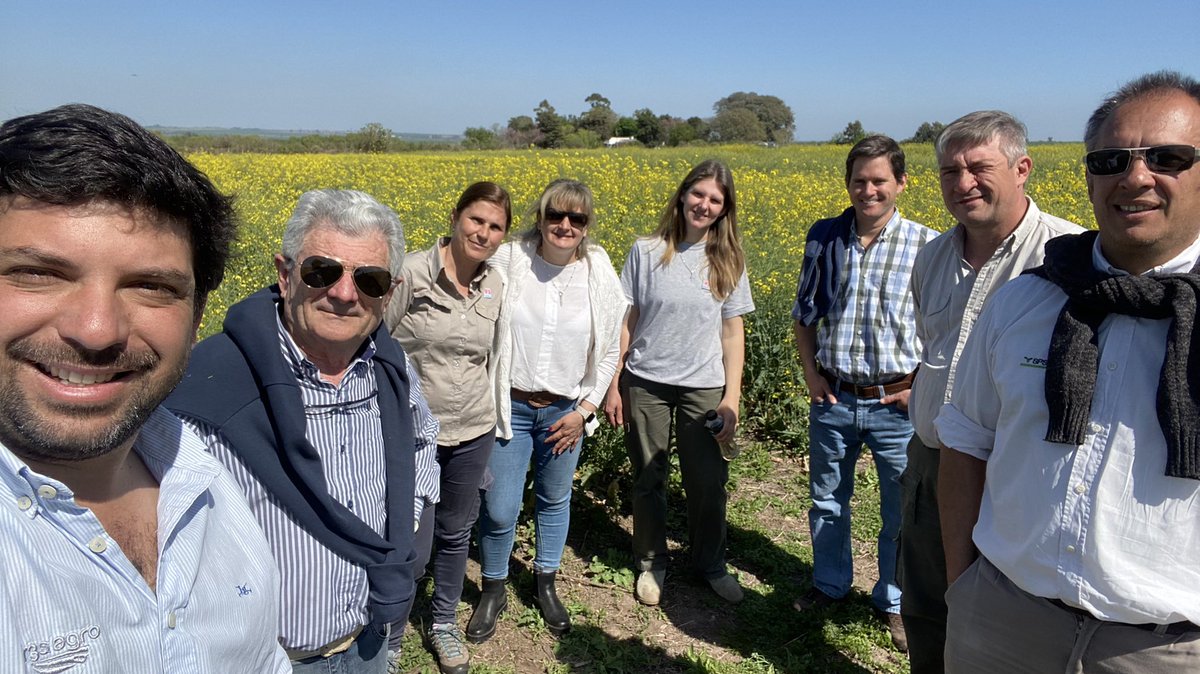 3agro's tweet photo. Ayer recorrimos el programa de mejoramiento de Colza de @INTA_ER de donde provienen nuestras variedades:

🔅Macacha INTA 
🔅Delfina INTA ☄️Lanzamiento 2023

Gracias Leo, Lucrecia y Lorena por el recibimiento y el intercambio! Tremenda jornada! https://t.co/UZZ3SWQGaV