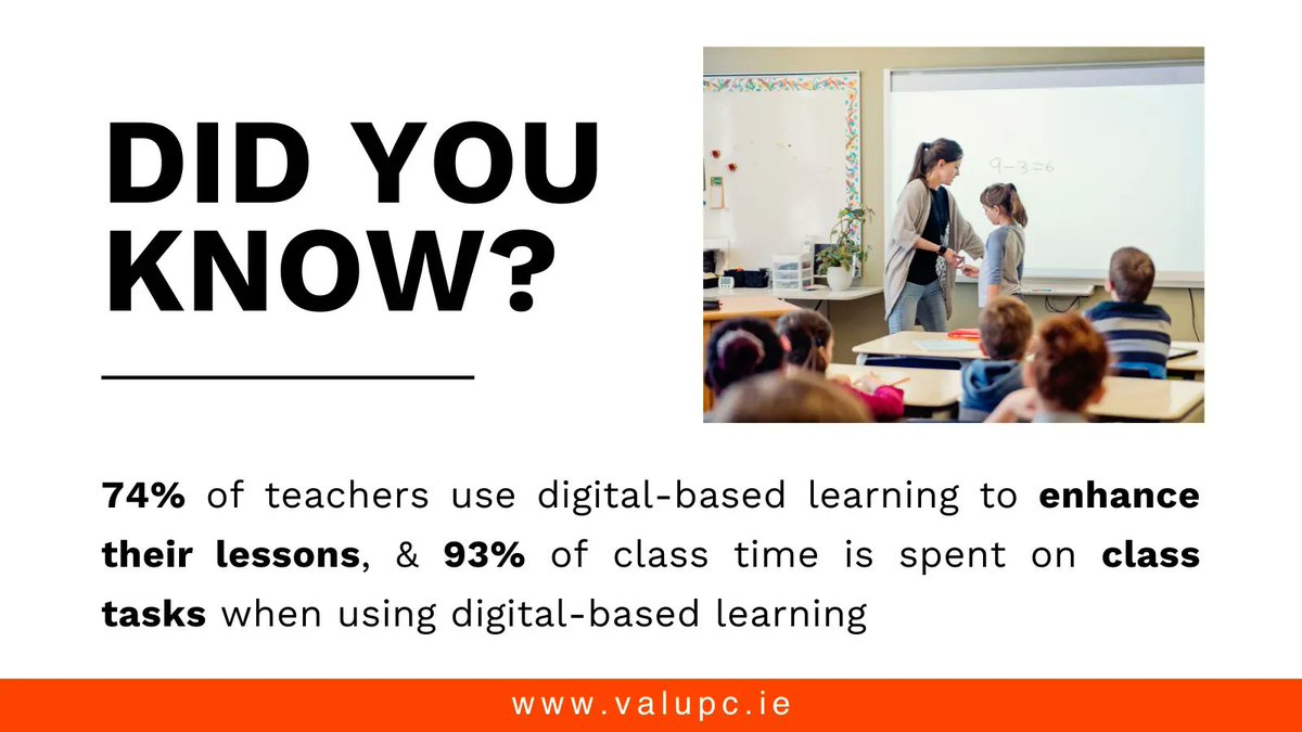 Valupc's tweet photo. #DidYouKnow❓ 

#ValuPC #ComputerSales #TechnologyStore #TechStore #Technology #Tech #SchoolTech #TechnologyInSchools #TechnologyInEducation #ELearning #DigitalLearning #InteractiveLearning #InteractiveTechnology #InteractiveWhiteboards https://t.co/dlsbxGbyWq