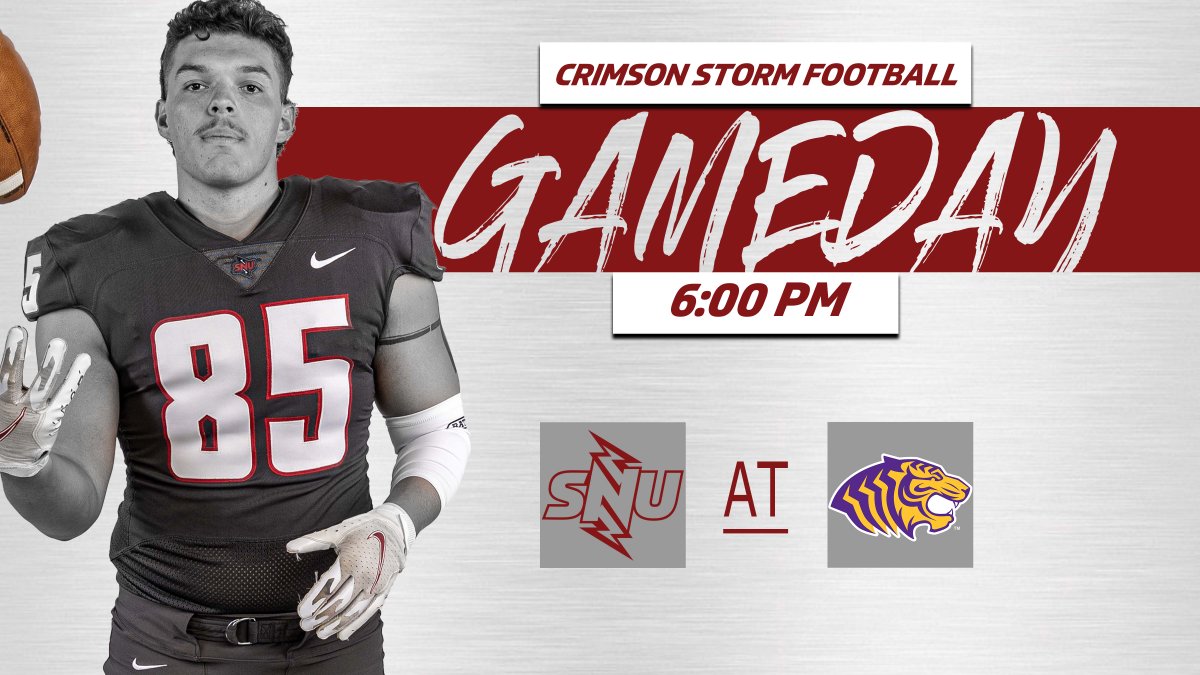 SNUFootball's tweet photo. Hitting the road for the first time this year to meet #13!

🆚 Ouachita Baptist
⏰ 6 PM
📍 Arkadelphia, Ark.
📊 https://t.co/Ds3Lm9tPhB
🎥 https://t.co/DYgiovybd9

#BoltsUp⚡️ https://t.co/A75li7VNLh