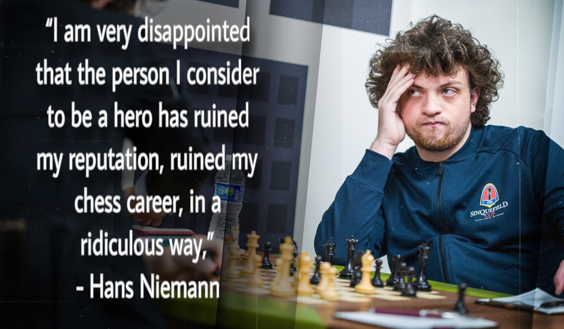 Chessify on X: 19-year-old American GM Hans Niemann was accused of  cheating, after beating Magnus Carlsen. See the full interview 🔗⬇️   #SinquefieldCup  / X