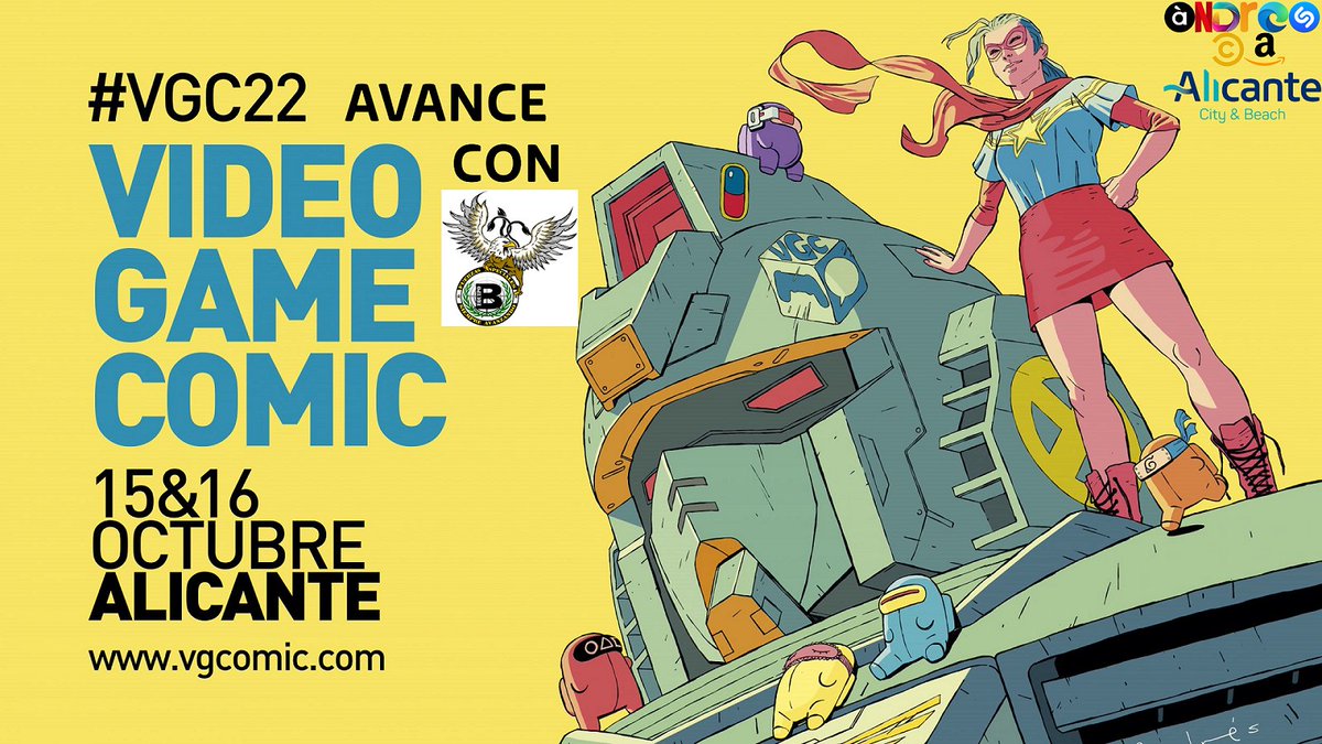 AndresCA541's tweet photo. El 25 y 26 de Octubre de 2019, @EquipoBAirsoft 'asaltó' @IFA_Feria al estilo de #LaCasaDePapel en la presentación del @VGComic_ES #VGC19.
Este año, volvemos, y también habrá sorpresa al inicio del #VGC22.
Enlace al vídeo: https://t.co/atiUbebZxD https://t.co/oYPQYBgPng