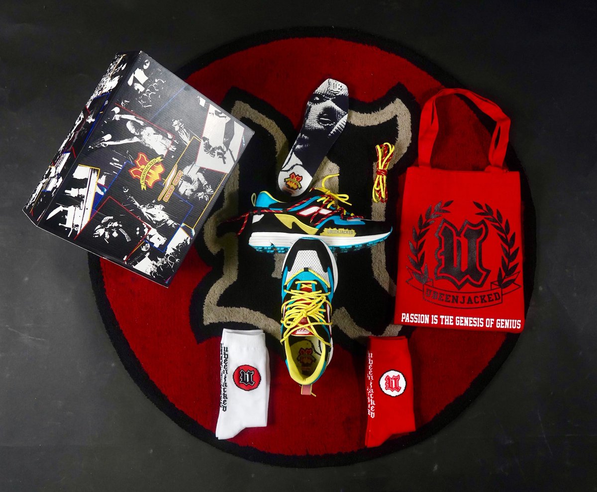 ModernNotoriety's tweet photo. DJ Jack Da Ripper and UBEENJACKED are launching their first ever sneaker: the Pro Zool "Genesis" https://t.co/50AuOxoYMP https://t.co/uYaQWmfhFz