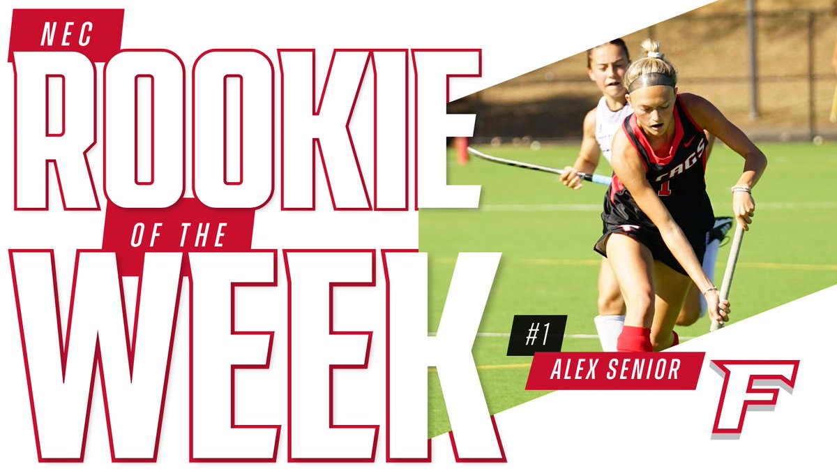 Alex Senior's first career goal was the game-winner on Friday against Holy Cross as she picks up <a href="/necfhockey/">NEC Field Hockey</a> Rookie of the Week honors‼️

#WeAreStags #StagsCompete #necfh 🤘🏑
