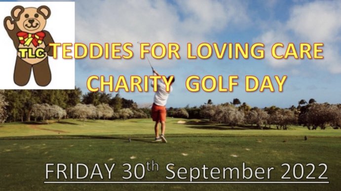 SouthWalesMason's tweet photo. Teddies for Loving Care South Wales will be hosting a Golf day at Fairwood Park Golf Club Swansea, 30th September 2022, comprising of 4 Players per team using the Four Ball Better Ball Stableford format.
Read more here 👇
https://t.co/ybtj6TYzmt @TLC https://t.co/w1ddMJQFwt