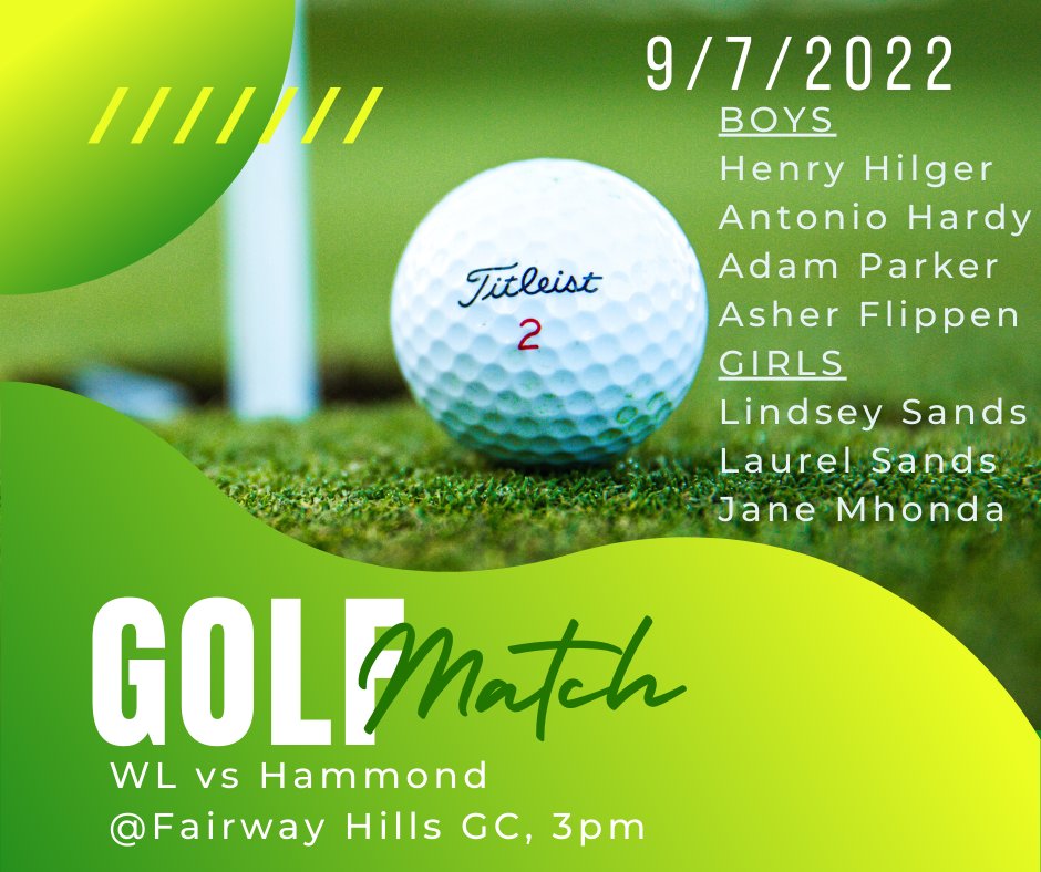 Wilde Lake Golf tweet media