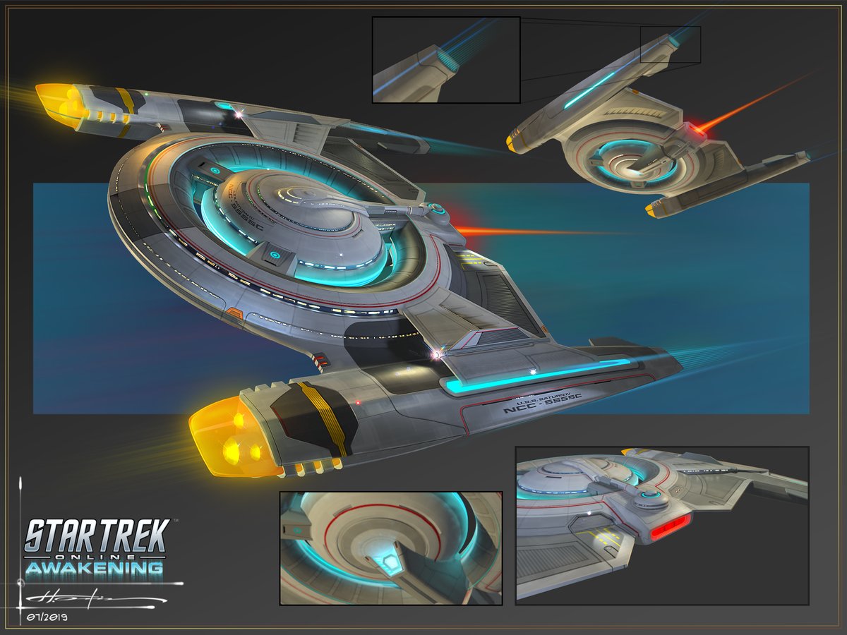 A new Terran version of this was recently released!

#trekonlinegame #conceptart #hectorortiz