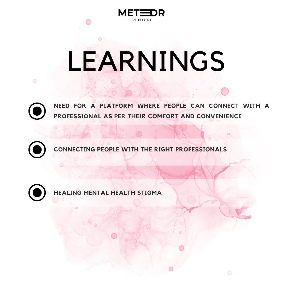 Next in our series of merchandising monday is a mental health startup that guides its customers with the rich and deep life awareness throughout the process of guidance and healing. 
#mentalhealth #emotions #onlinecounselling #experience #learnings #healthexperts