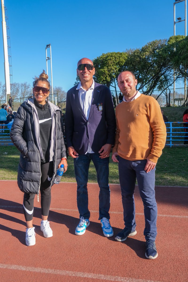 Con <a href="/mariaperalta77/">@mariaolimpica</a> y <a href="/LeonardoMalgor/">Leonardo Malgor</a> seguimos ayudando para que el Atletismo de la ciudad de Mar del Plata siga creciendo!!