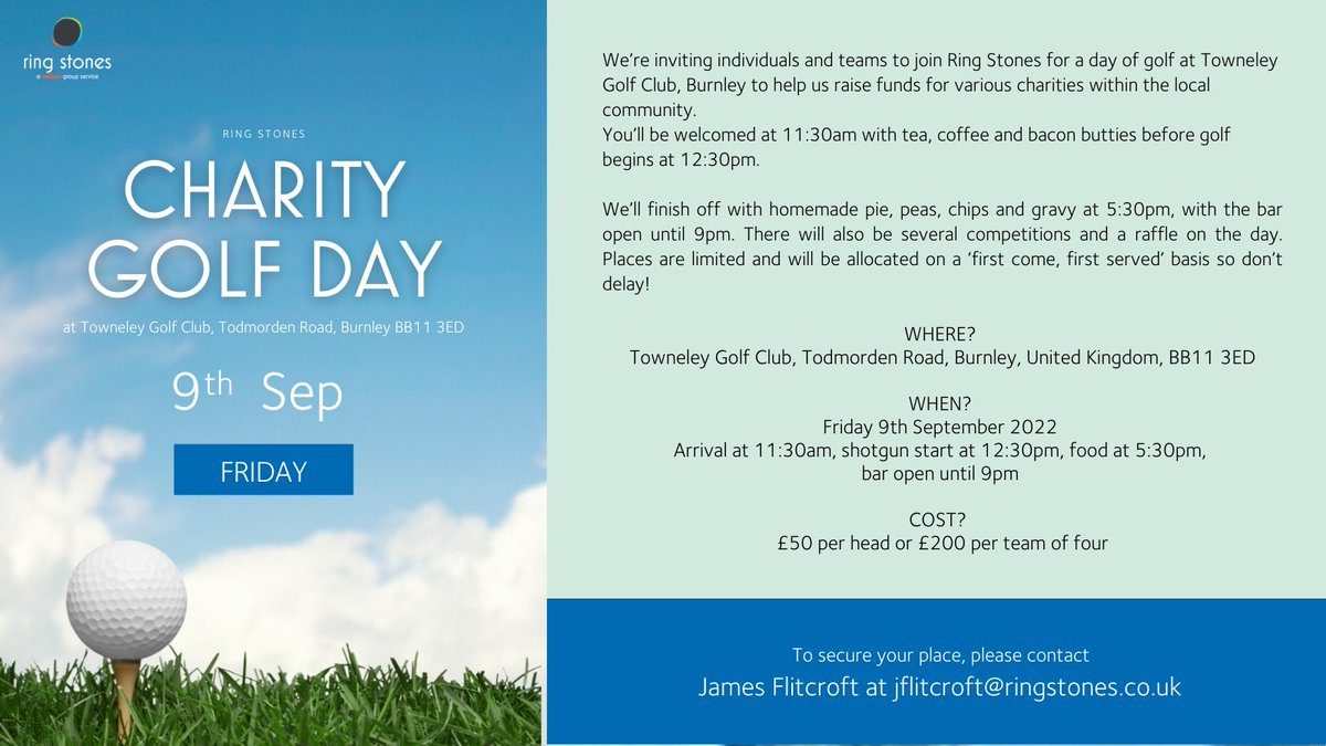 We are hosting a charity golf day at Towneley Golf Club, 9th September. All funds raised will go to SafeNet's 'Safe Minds for Domestic Abuse Survivors' project. All donations are welcome and appreciated.
Please join us on the day. Click here to donate: gofund.me/21b6df7a