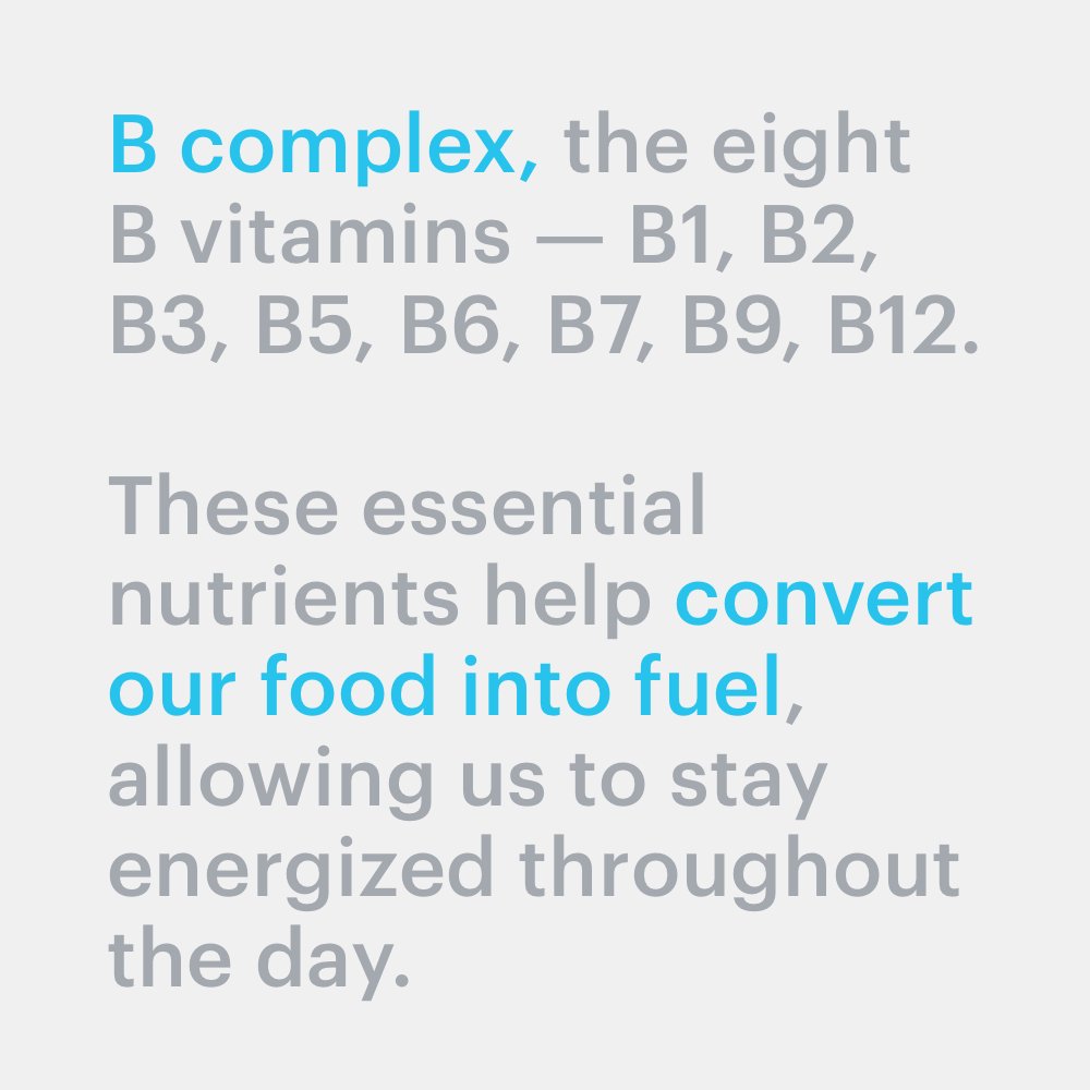 dripivtherapy's tweet photo. B complex, the eight B vitamins — B1, B2, B3, B5, B6, B7, B9, and B12 — play an important role in keeping our bodies running like well-oiled machines.
While many of the following vitamins work in tandem, each has its own specific benefits.
#dripiv #healthandwellness #hydration https://t.co/9VsWJySeOU