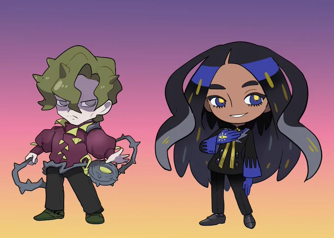 Artazon and Geeta doone#pokemon #PokemonScarletandviolet #PokemonEscarlataPurpura #pokemonsv #Geeta #artazon 