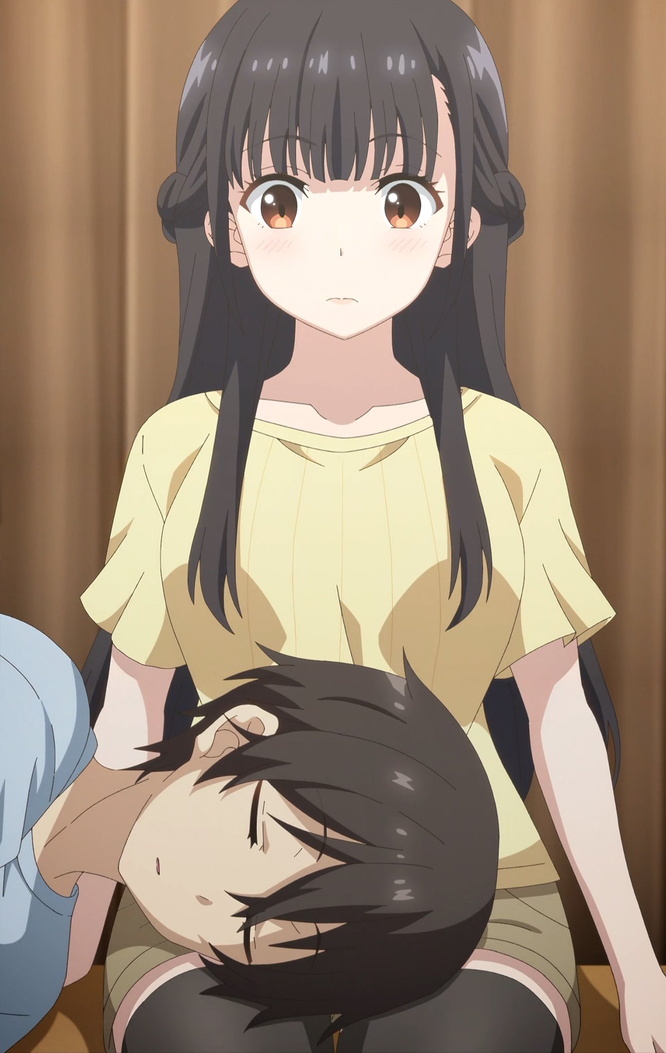 Girl lap pillow online