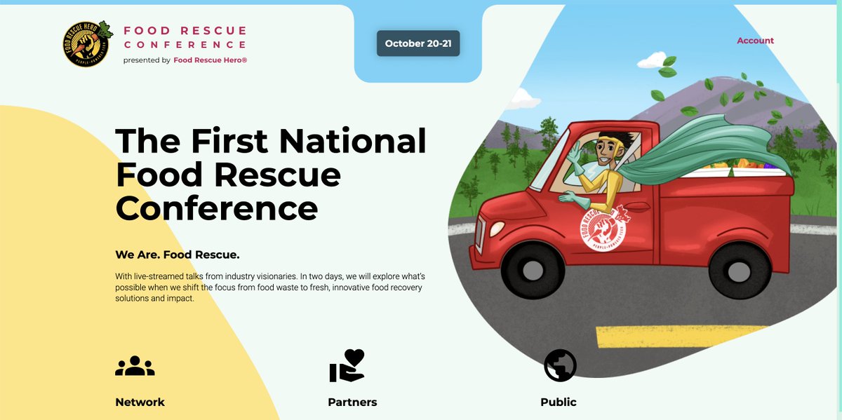 The official Food Rescue Conference site for details &amp; registration is LIVE!

Learn more about speakers, workshops, and other event information at foodrescueconference.org