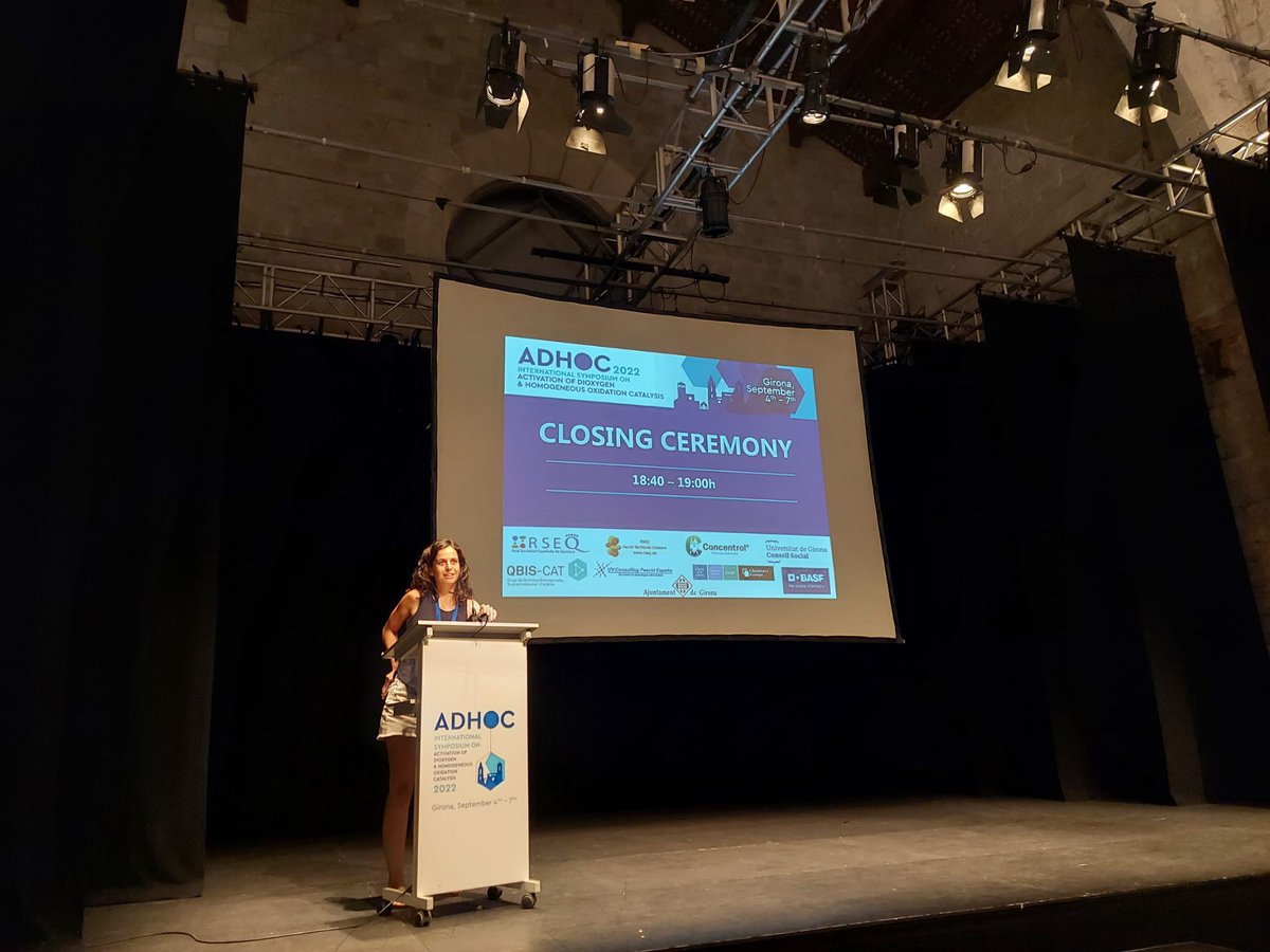 After these fantastic talks, is time to the closing ceremony. #ADHOC2022