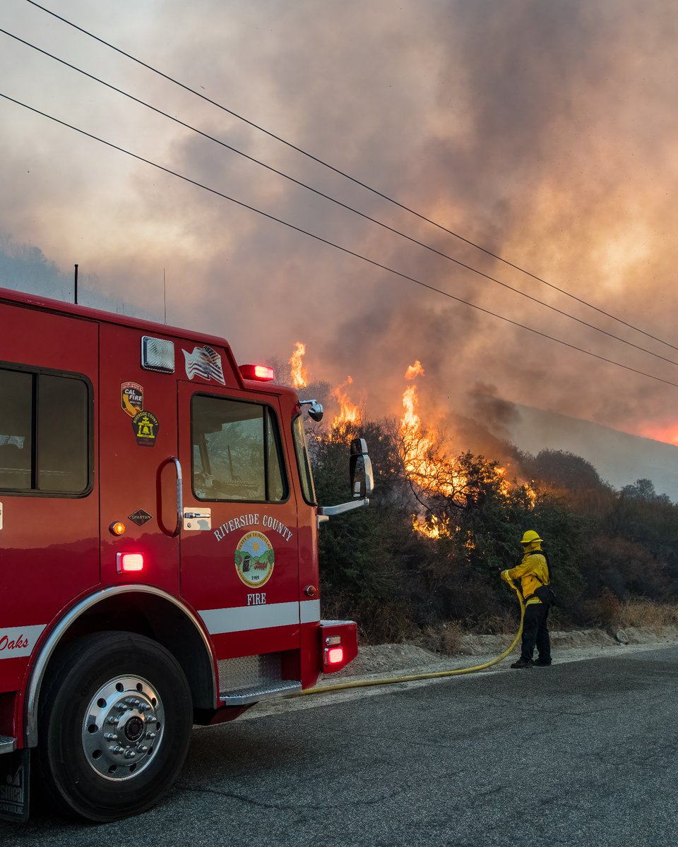 CAL FIRE/Riverside County Fire Department tweet media