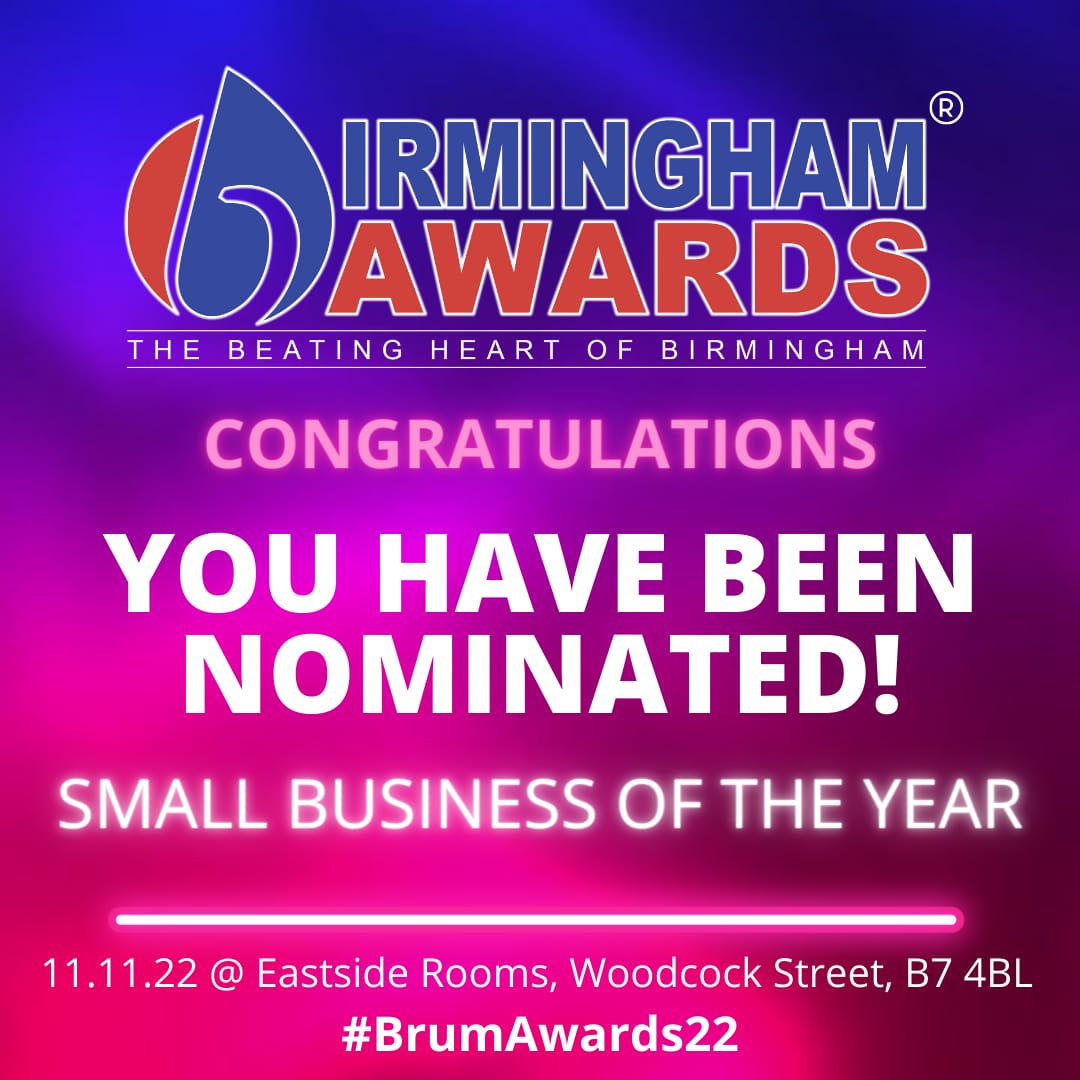 Congratulations <a href="/WildingsSols/">Wildings Solicitors</a> you have been nominated for 'Small Business of the Year' at this year's <a href="/BirminghamAward/">Birmingham Awards</a>
#BProud #BBrum #BrumAwards22