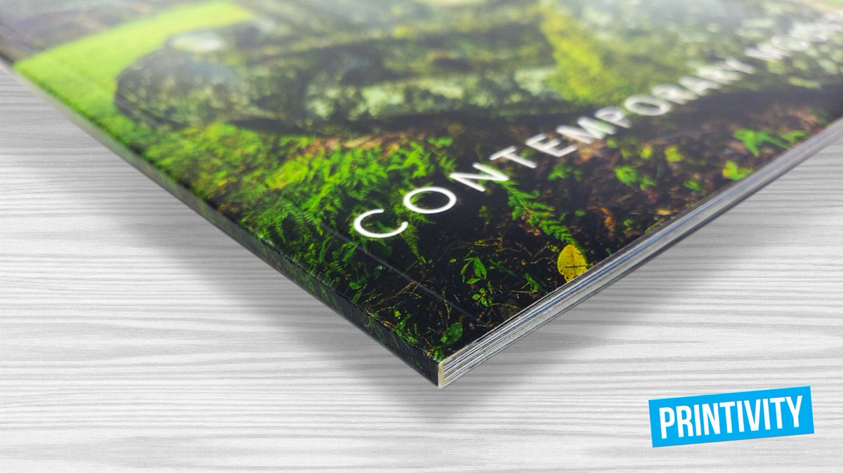 Printivity's tweet photo. PUR perfect-bound books use a special glue roughly 40 percent stronger than the glue used in standard perfect binding. Find the perfect option for you at https://t.co/Z0QUNvrirg
#Printivity #MakeSomethingReal #PURBound #books #binding #writer #artists https://t.co/QhtOoWdU13
