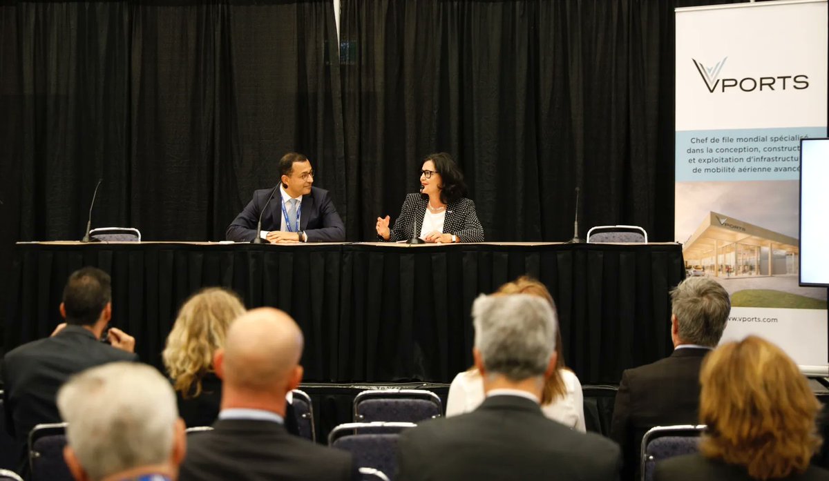 VPorts is proud to establish the first-of-their-kind international electric AAM corridors between Quebec and the United States. This initiative is in keeping with VPorts' ambition and vision to build and operate 1,500 vertiports by 2045.   More: buff.ly/3D1qnzH