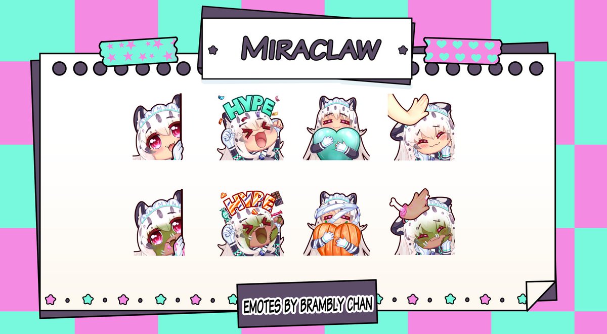 New emote time! Stocking up on them spoopy Halloween emotes!

#ENVtuber #Vtuber #VTuberEN #VTuberUprising