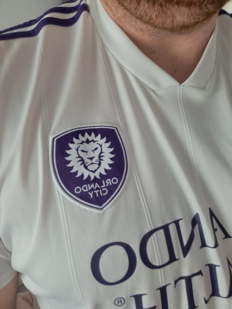 shauno1309's tweet photo. 6 an half hours to go an already repping the lion. Hopefully @OrlandoCitySC  can bring the cup home. #OrlandoCity @Orlando_CityUK #OCUK #MLSUK #USOC22 https://t.co/eMys6Z7qj9