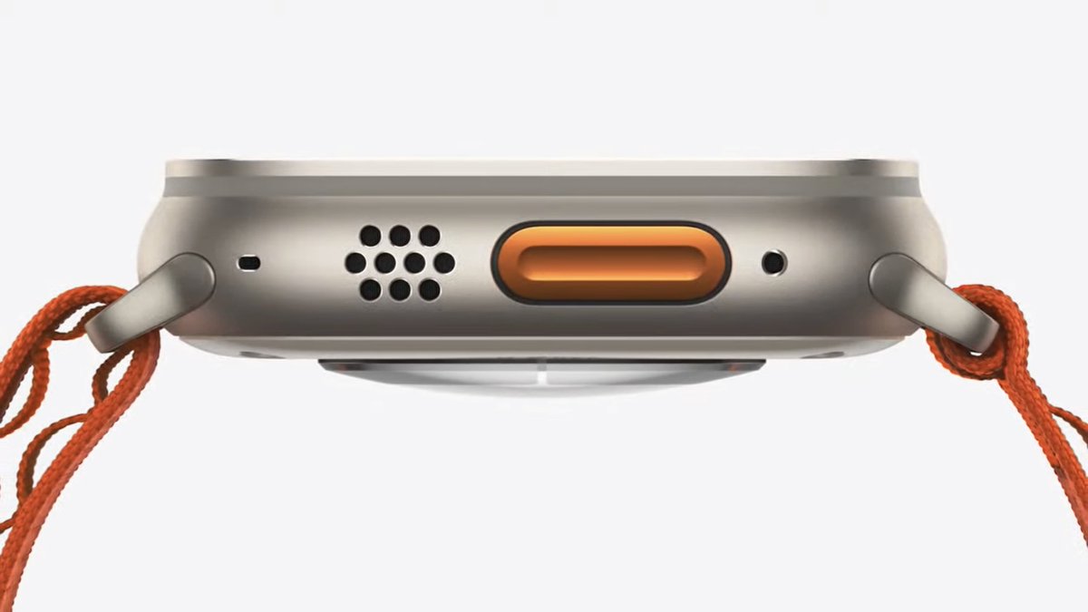 BenGeskin's tweet photo. That’s hot #AppleWatchUltra 🔥

#AppleEvent https://t.co/N5navIjyLg