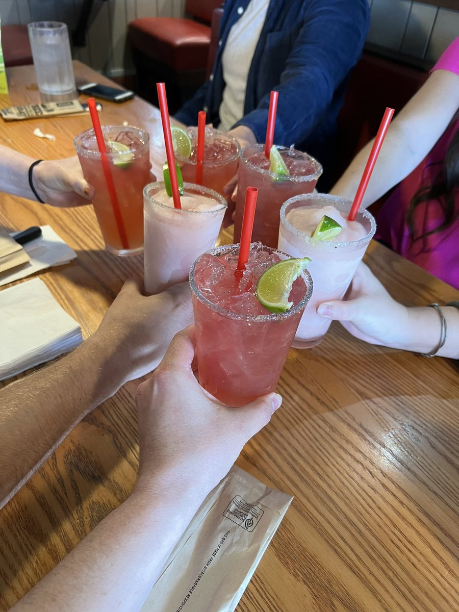 Gays doing the lord’s work and getting the work fam out for #barbaritas @Chilis #margzforbarbz #worklunch