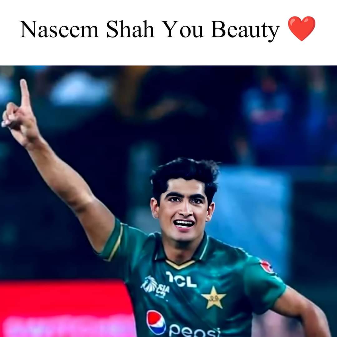 Syedaanusha72's tweet photo. NASEEM SHAH TAKE A GOD DAMN BOW
#WintheMatch😍 https://t.co/XWCMbcunHB