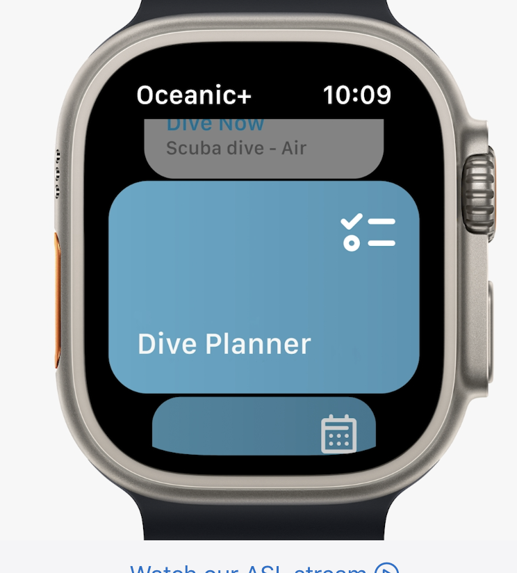 Rotek_fr's tweet photo. Une nouvelle application apparaît : #OceanicPlus (Oceanic+)
Il embarque un planning, des informations utiles lors de la plongée, une boussole, etc. Une application sur #iPhone sera disponible et le partage de données sera possible
#AppleEvent #AppleEvent2022 https://t.co/FRkqwflDe8