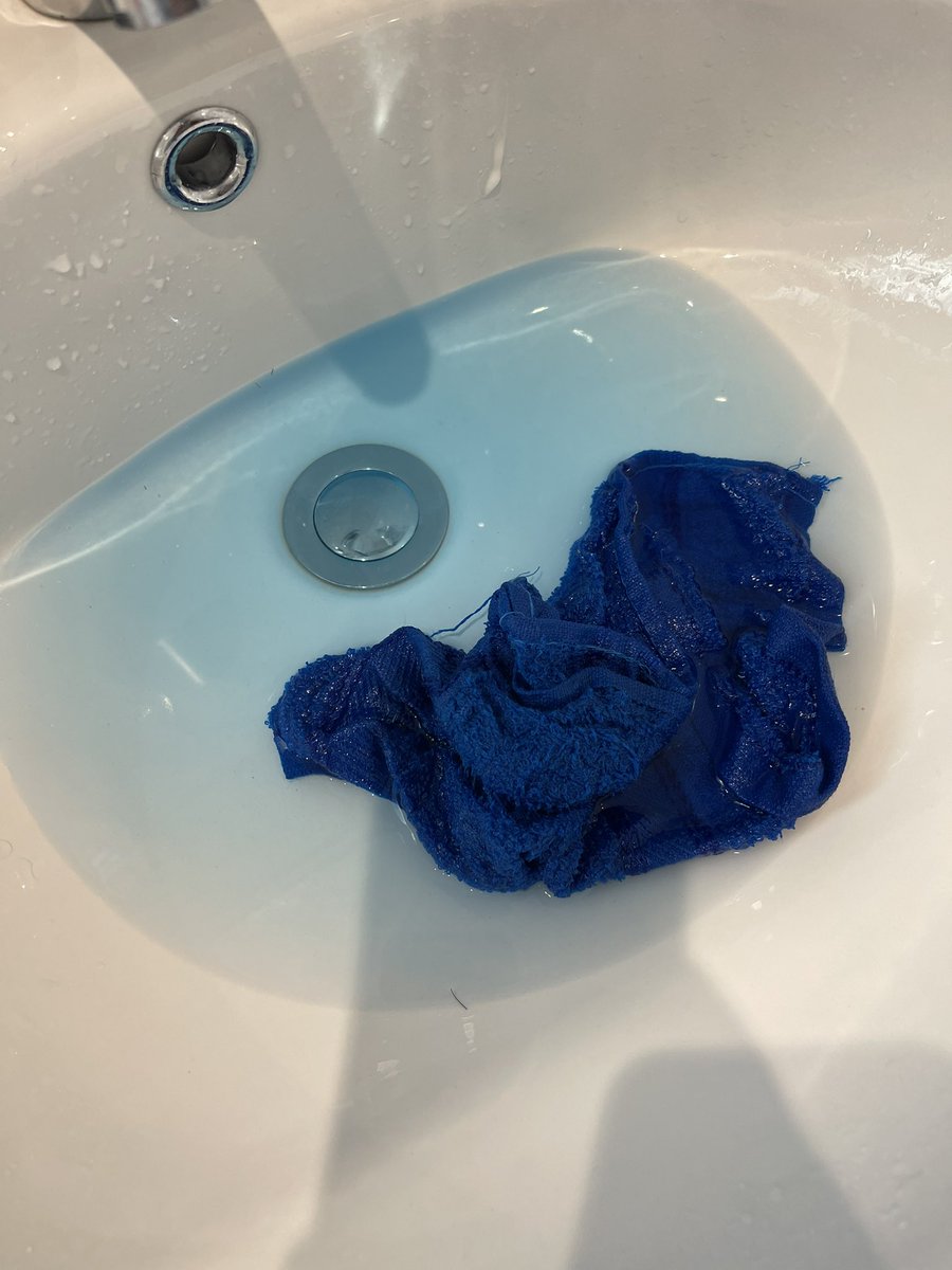 lucykwilson's tweet photo. @superdrug not exactly sure the water should be this colour… even after putting it in the washing machine! https://t.co/WyrNcgQJSE
