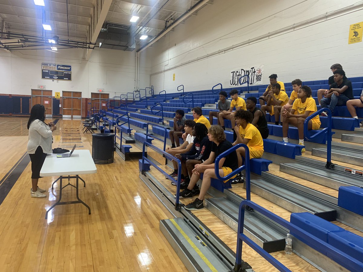 Thanks to our Avid Coordinator Melanie Drake for enriching our young men!