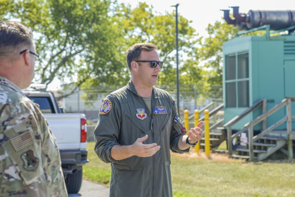 The following day after the Atlantic City Air Show the committee and crew members visiting from the USS New Jersey were granted the chance to visit the 177th Fighter Wing, NJ Air National Guard.

Big thank you to committee trustee Marshall Spevak for

njcommissioning.org/uss-new-jersey…