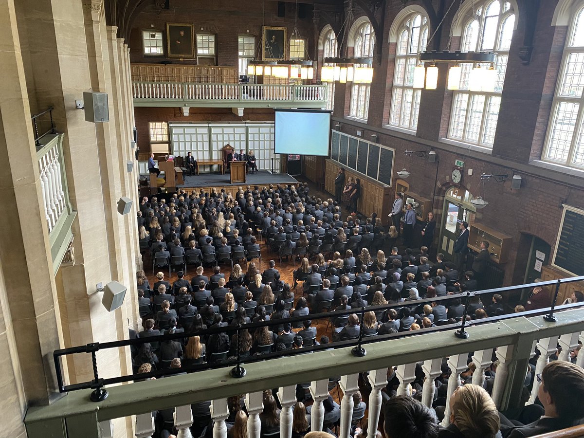 It was lovely start to the day with a full Senior School assembly celebrating the achievements of pupils <a href="/Hymers_College/">Hymers College</a> in a wide range of activities in the summer break and giving a special welcome to all new pupils and staff.