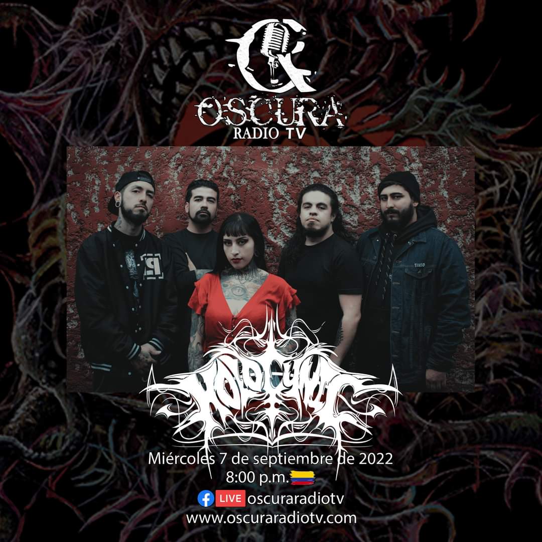 Esta noche estaremos en los estudios de <a href="/OscuraRadioTv/">Oscura Radio Tv</a> 🔥 acompáñanos a las 8:00 pm 🇨🇴 por Facebook Live
#metal #deathmetal #oscuraradio #radio #facebooklive #metalcolombiano #metalbogota #daniellemetalbogota