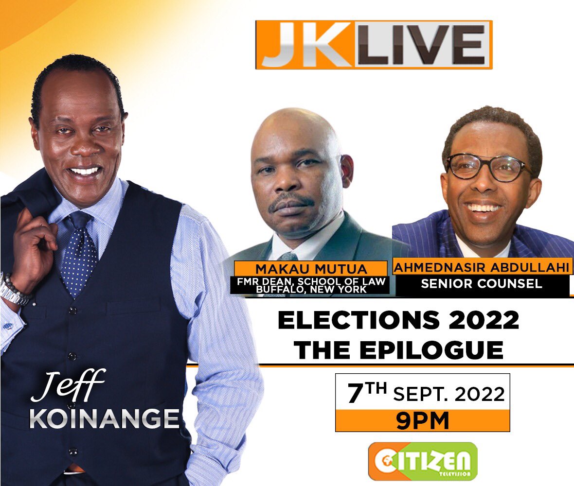 JKLIVE18's tweet photo. Power is transient/ Matiang'i/Sabina Chege/ #JKLive #UNGA Tonight politics and after... elections 2022 epilogue https://t.co/DRiG2HKR1s