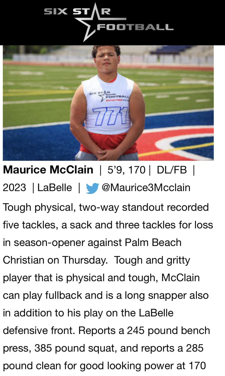 Maurice McClain Sr. tweet media