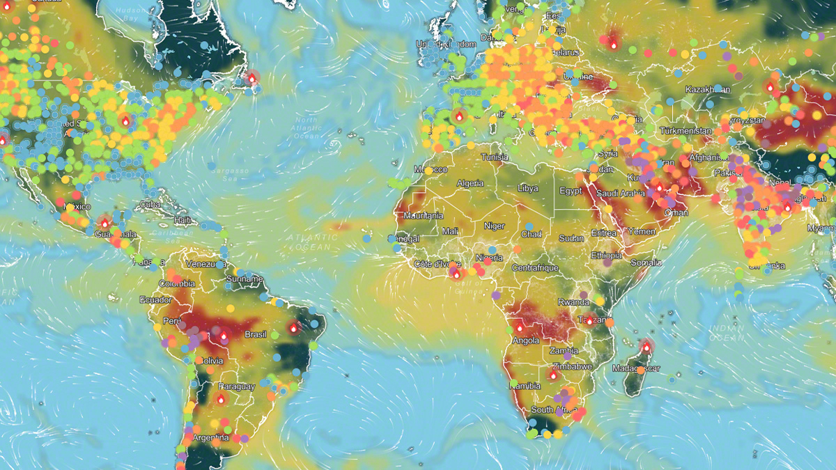IQAir's tweet photo. In 2020, IQAir and #UNEP created a platform that calculates #airpollution exposure anywhere in real-time. Learn about exciting updates made to this pioneering #airquality calculator--and how it helps people around the world. #worldairqualityday https://t.co/kPljgxWd8V https://t.co/L1VRQk31s0